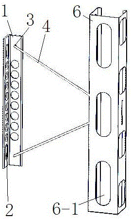 Keel components and construction methods used in in-situ foam concrete for filling walls in the building insulation reverse method