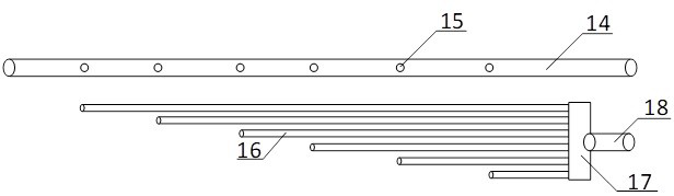 Device and method for simultaneous sampling and time-sharing wheel measurement of NOx of SCR denitration system