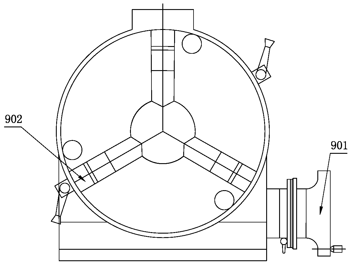 Force measuring device and force measuring method for airfoil angle adjustment in water tunnel experiment