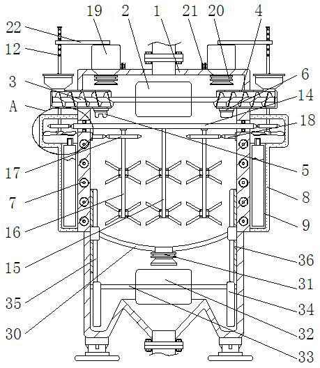 Self-cleaning chemical raw material extraction device capable of effectively adjusting internal pressure