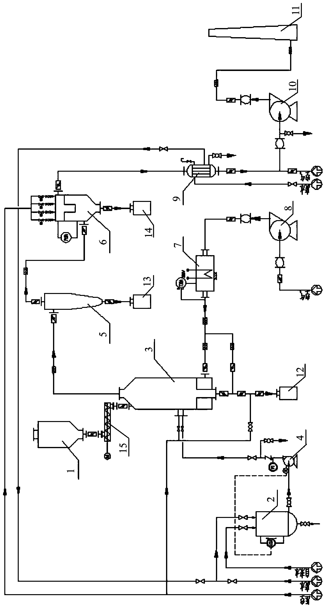 High-salt-content inorganic wastewater fluidization treatment technique and system