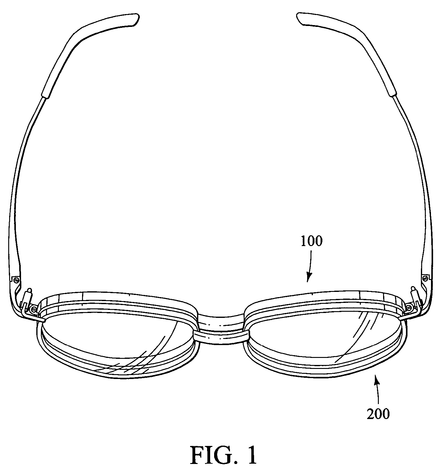 Rotatable and removable auxiliary eyewear system with snap alignment