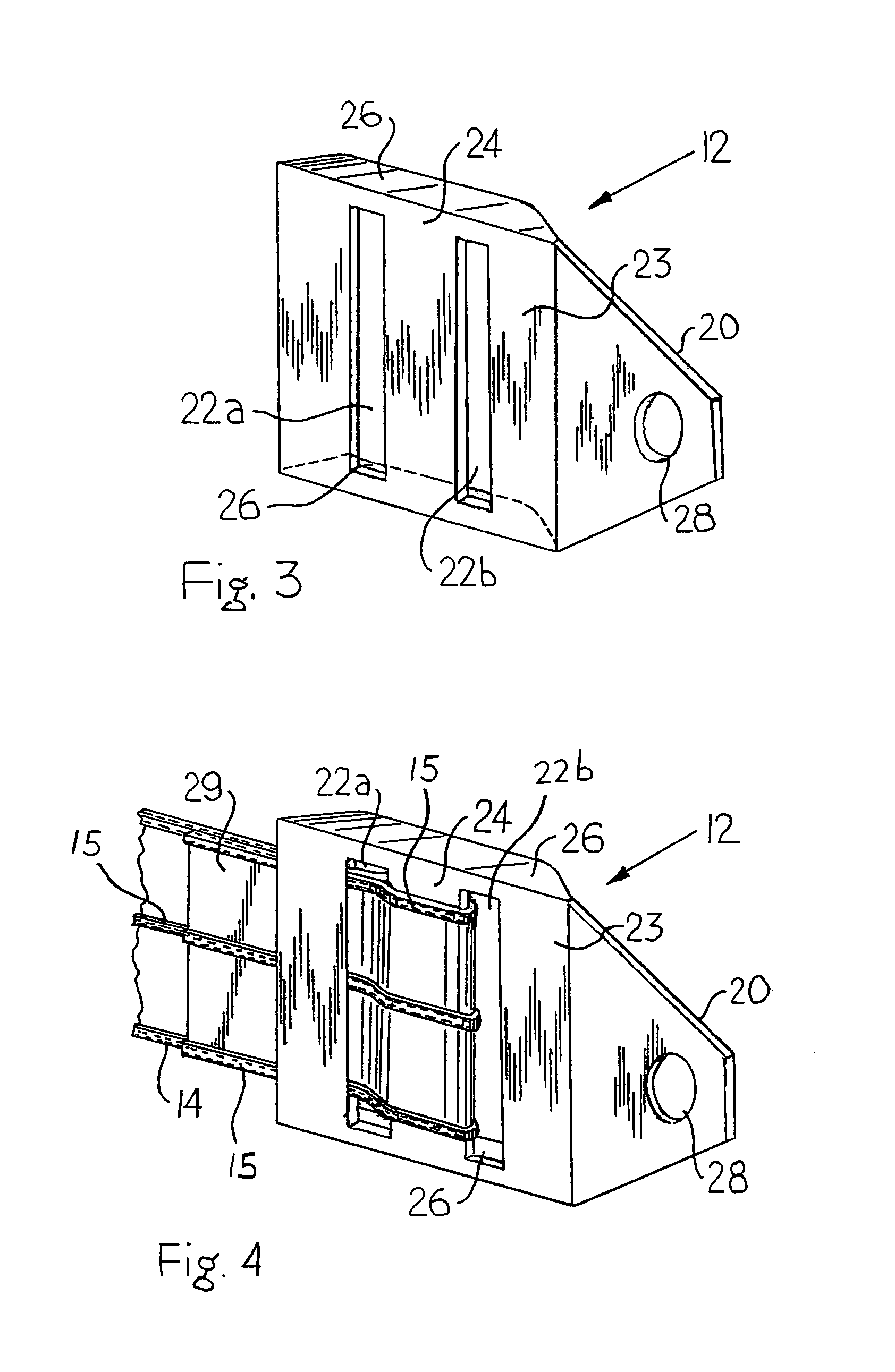 Connection system for plastic web fencing