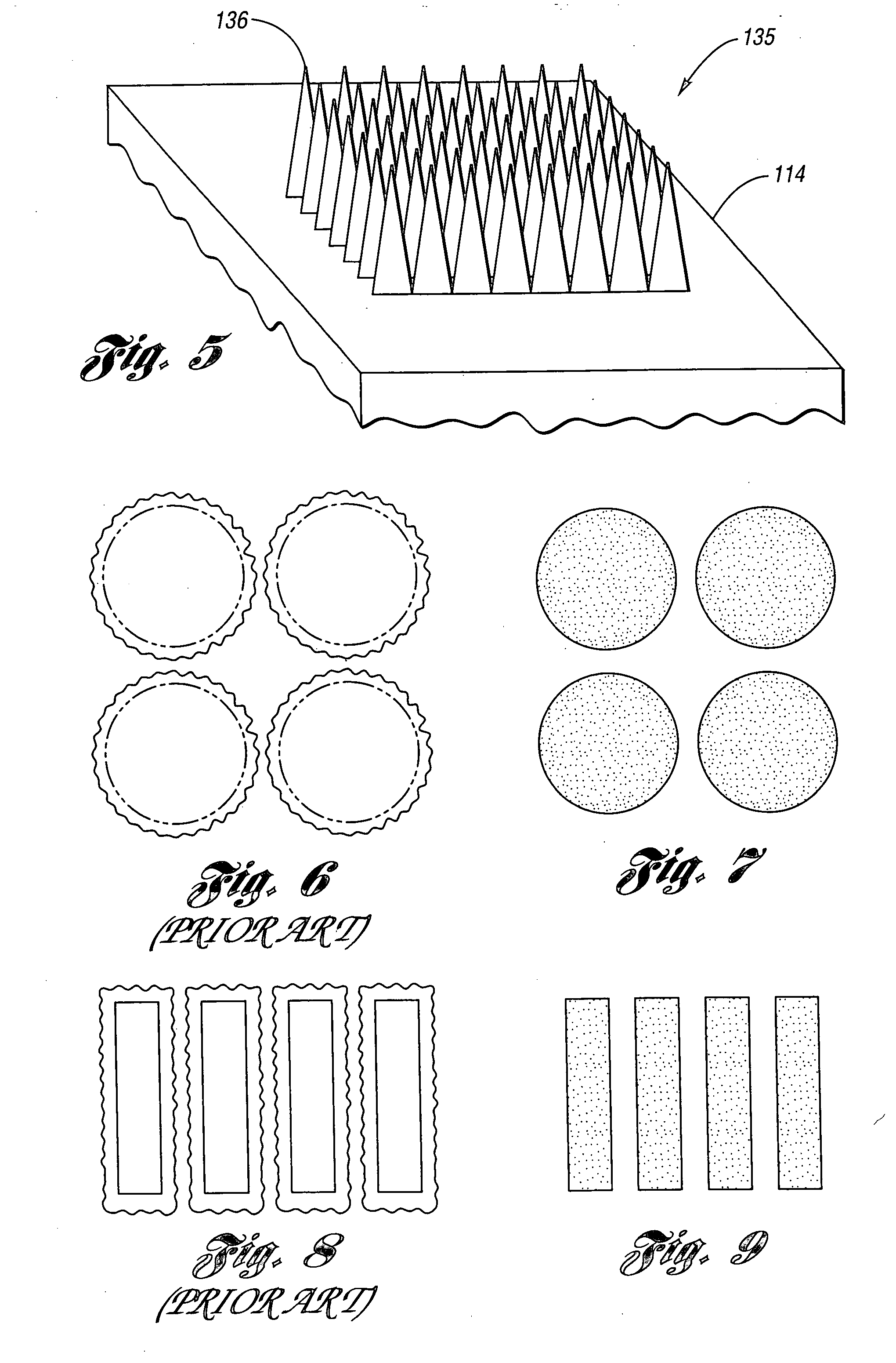 Laser-based method and system for processing targeted surface material and article produced thereby