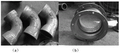 Cast-iron evaporative pattern coating and preparation method thereof