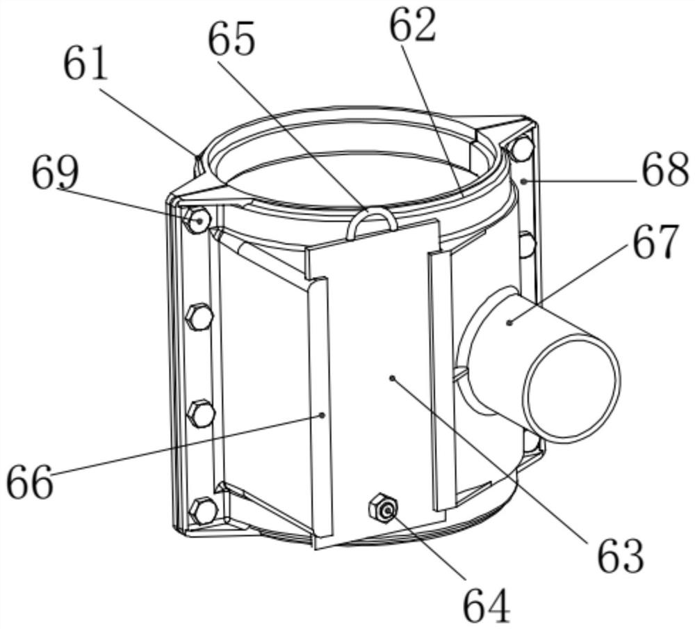 Return water control device for multifunctional irrigation system