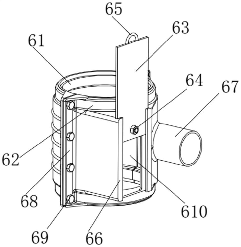 Return water control device for multifunctional irrigation system