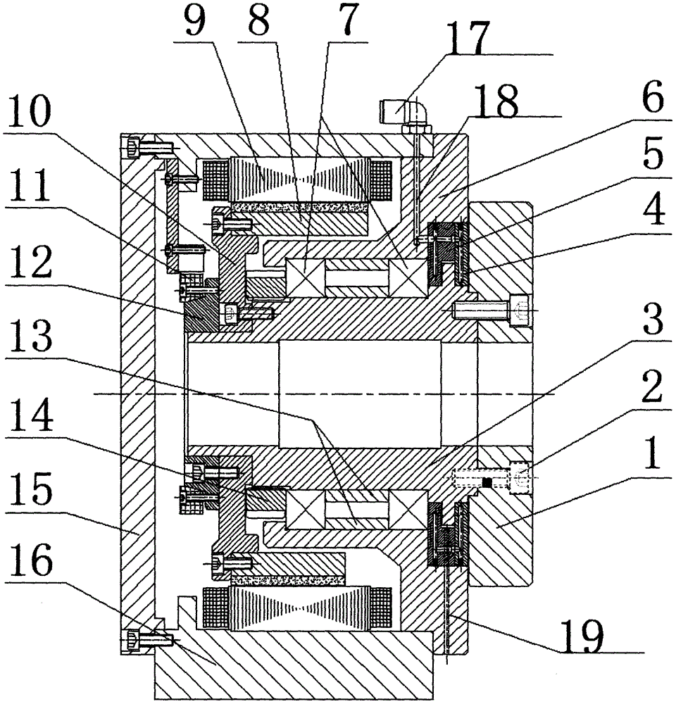 High-speed direct-driven machine tool fourth shaft