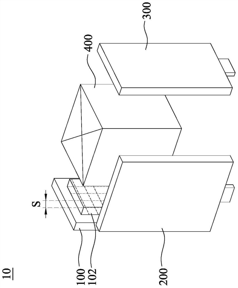 Red light micro-light-emitting diode display panel and discrete substrate display device with red light micro-light-emitting diode display panel