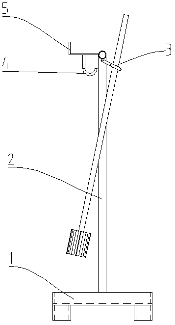 Cleaning tool combination rack