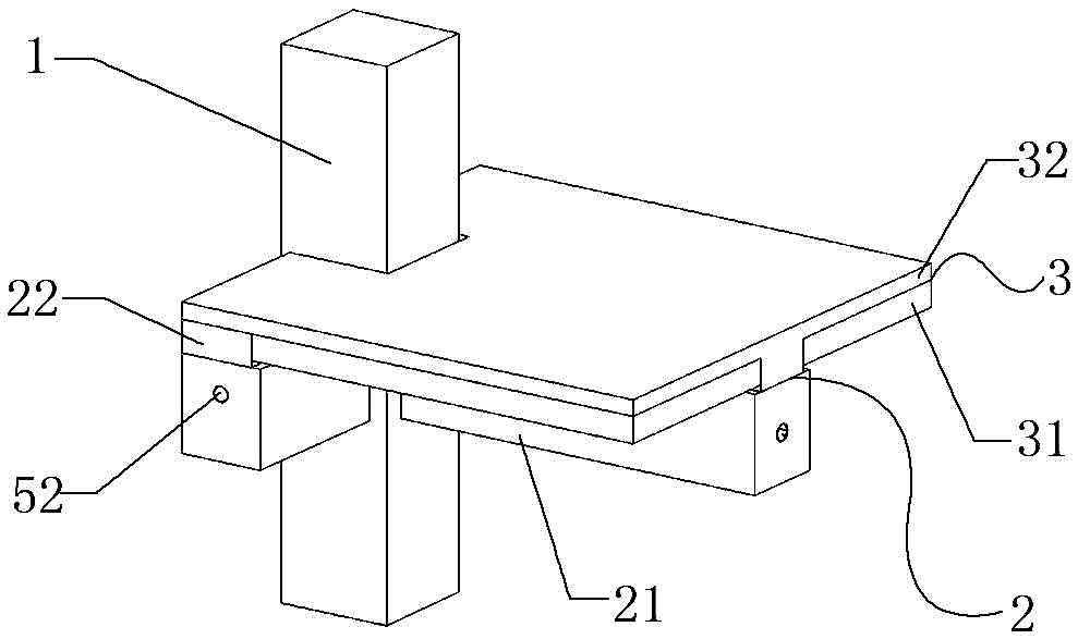 Pre-stressing-force fabricated concrete-frame-joint connecting structure and construction method thereof