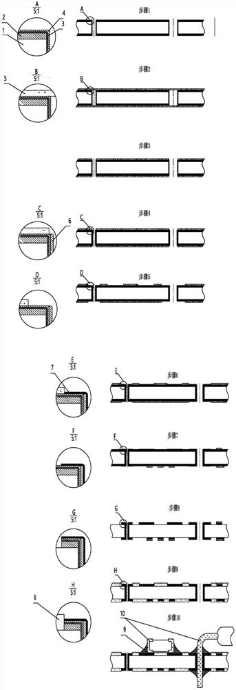 Method for manufacturing circuit board by using laser to process an electroplating hole, bonding pad plating resistance and conductive pattern