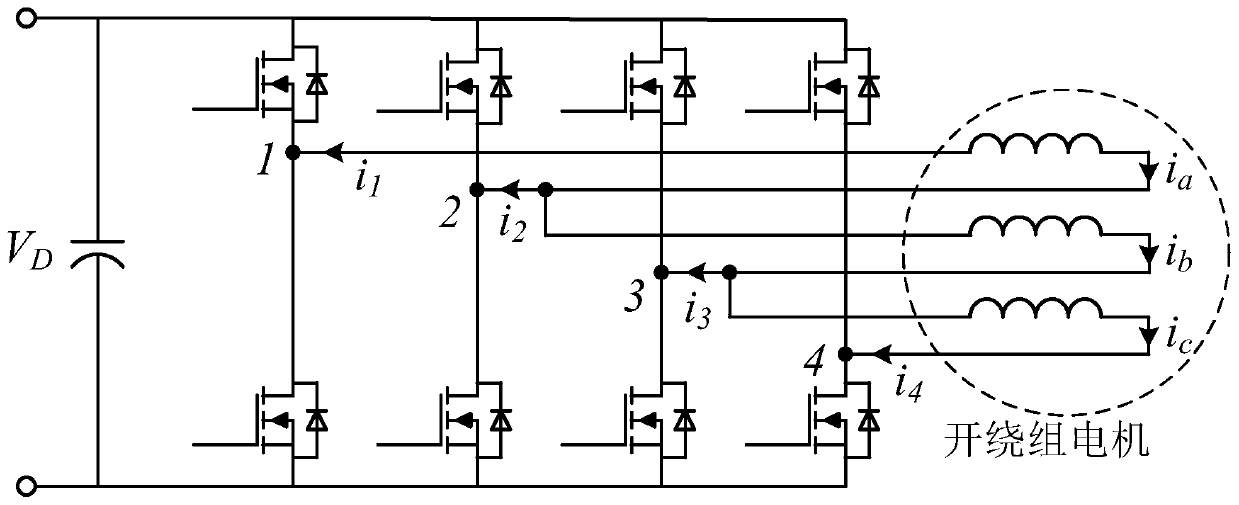 A Open Winding Motor Driver Topology and Its Modulation Method