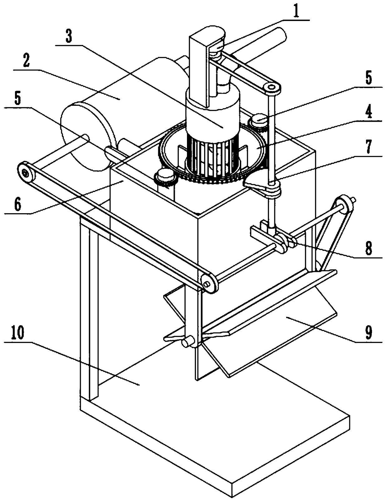 Garden sewage treatment device