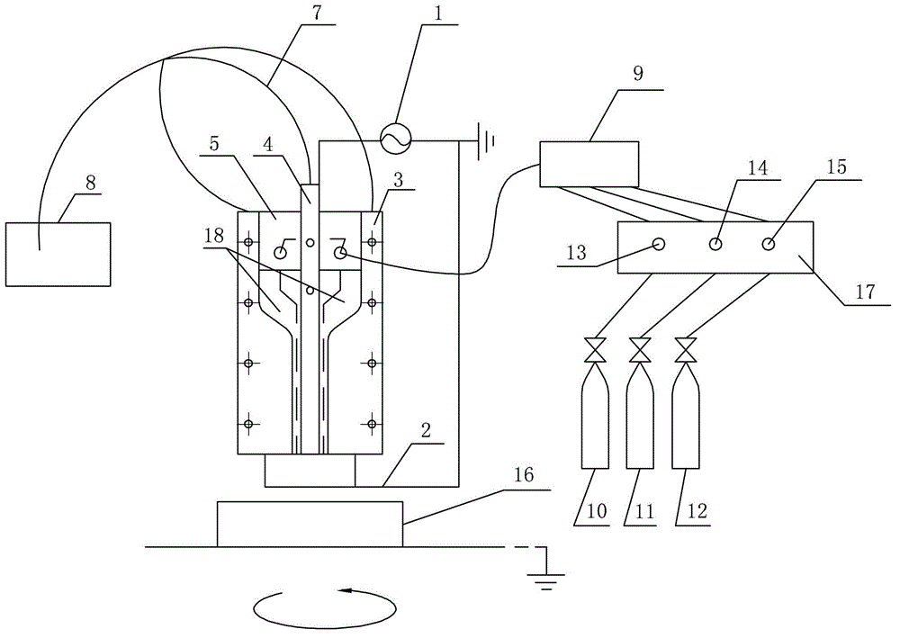 Device and method for machining large-area plane optical element