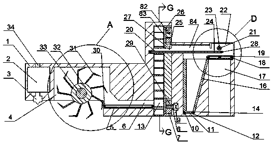 Agricultural automatic weeding and insecticide spraying device