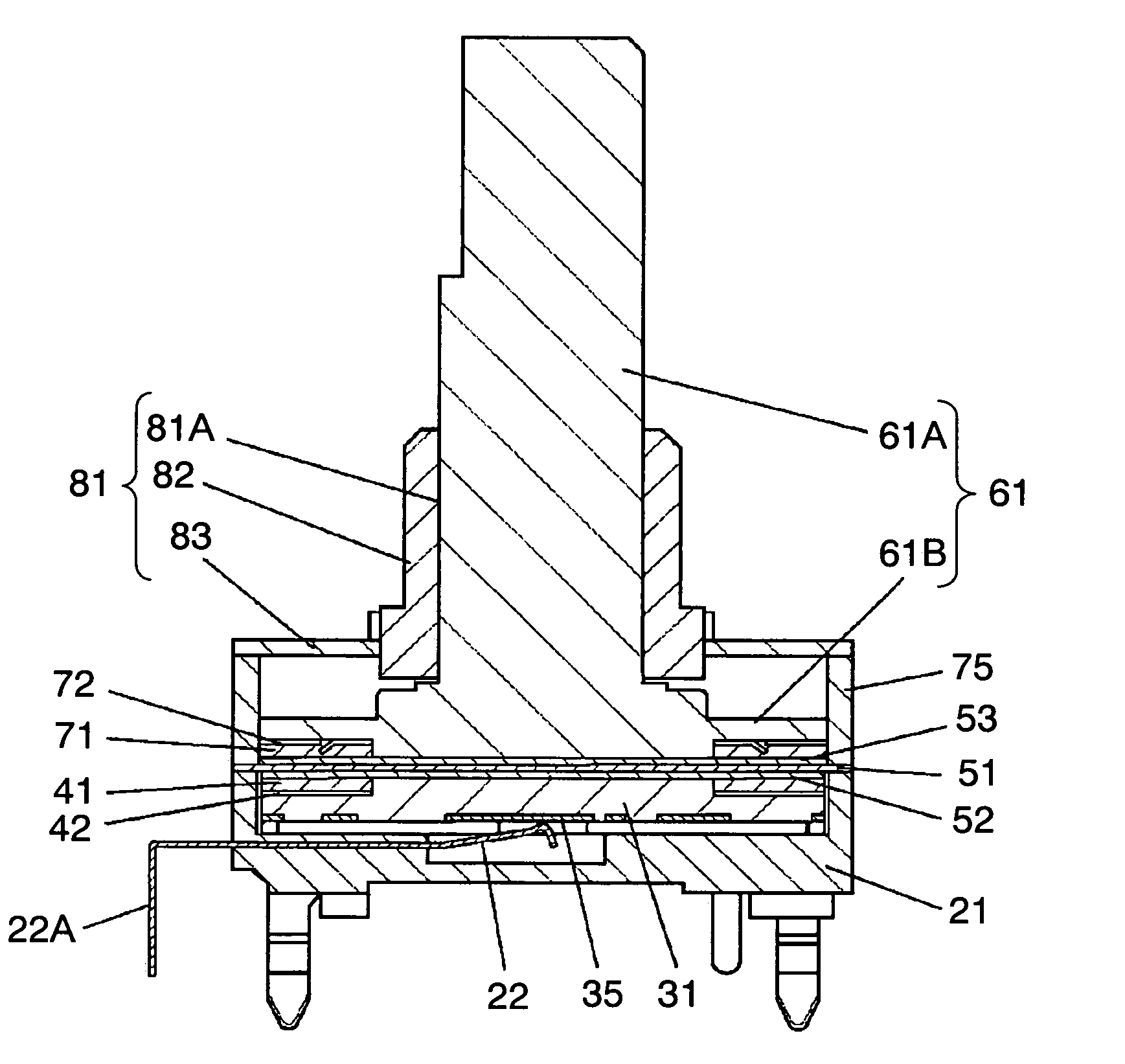 Rotary electronic component