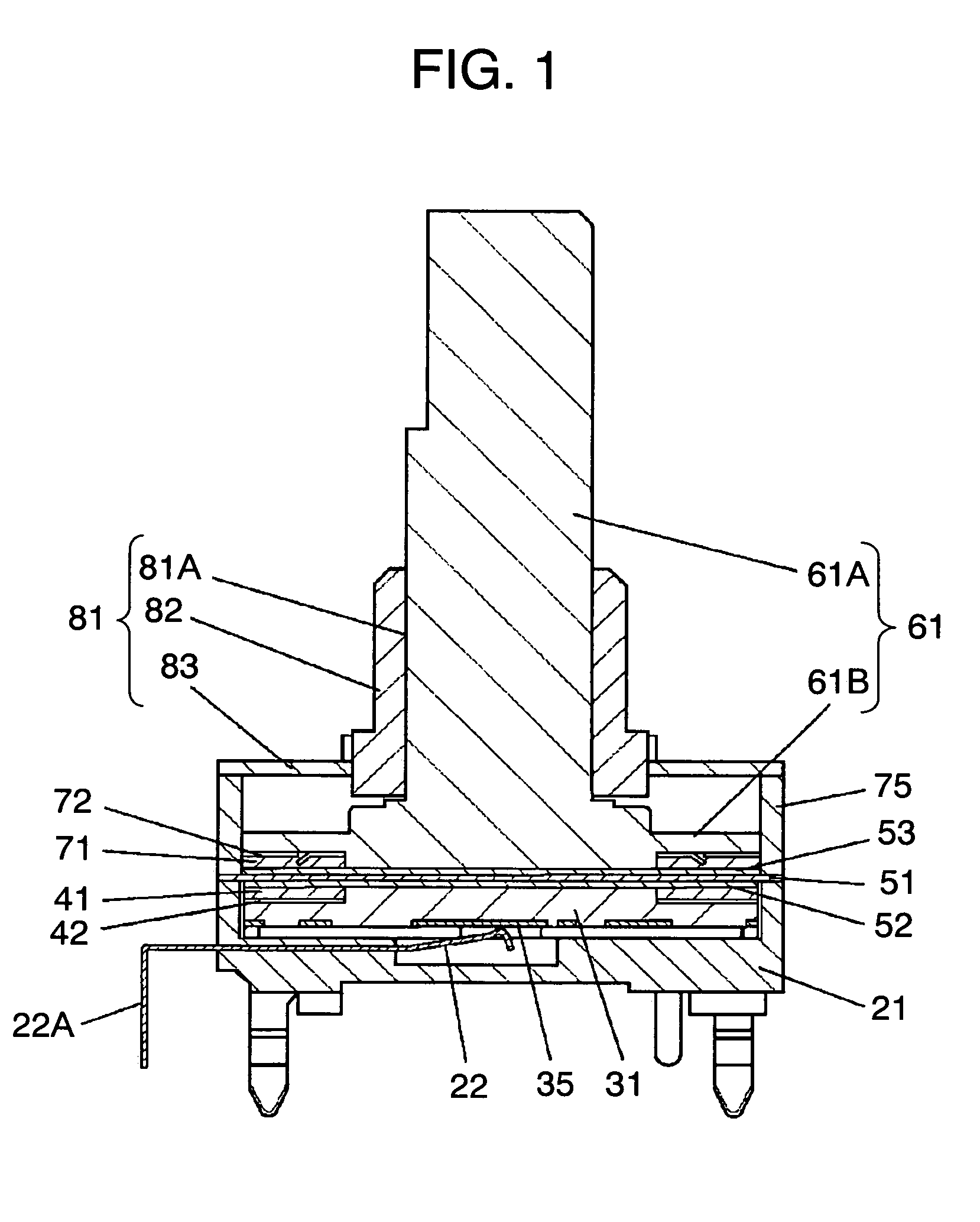 Rotary electronic component