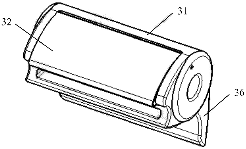 A bagged food fixing rack and a refrigerator comprising the fixing rack