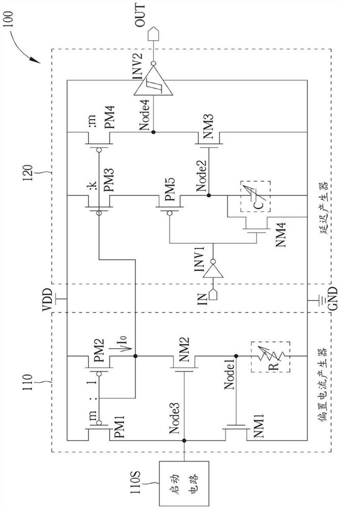 A delay circuit and electronic system including same