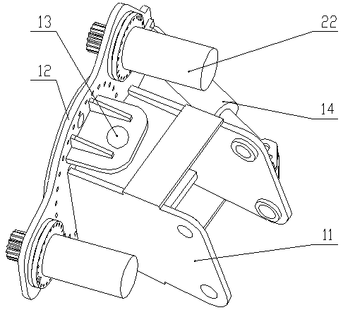 A pile grabber and a pile grabber equipped with the pile grabber