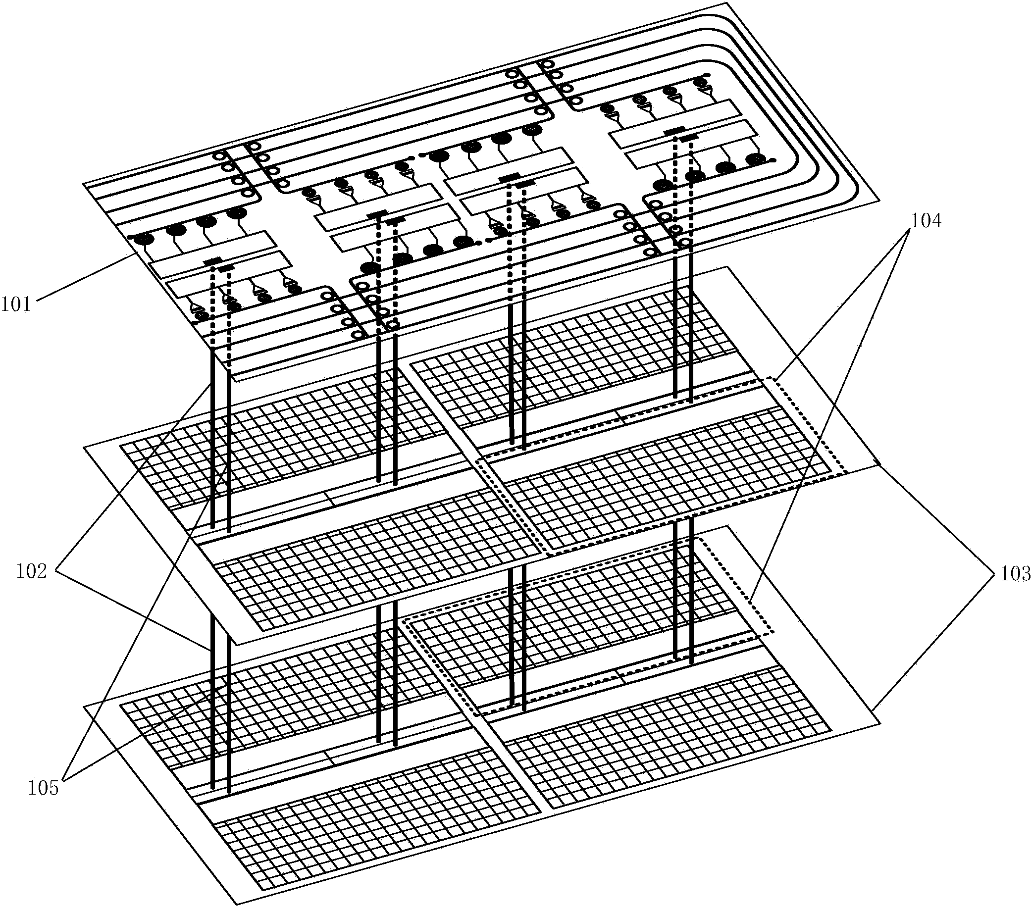 Parallel access memory system based on optical interconnection