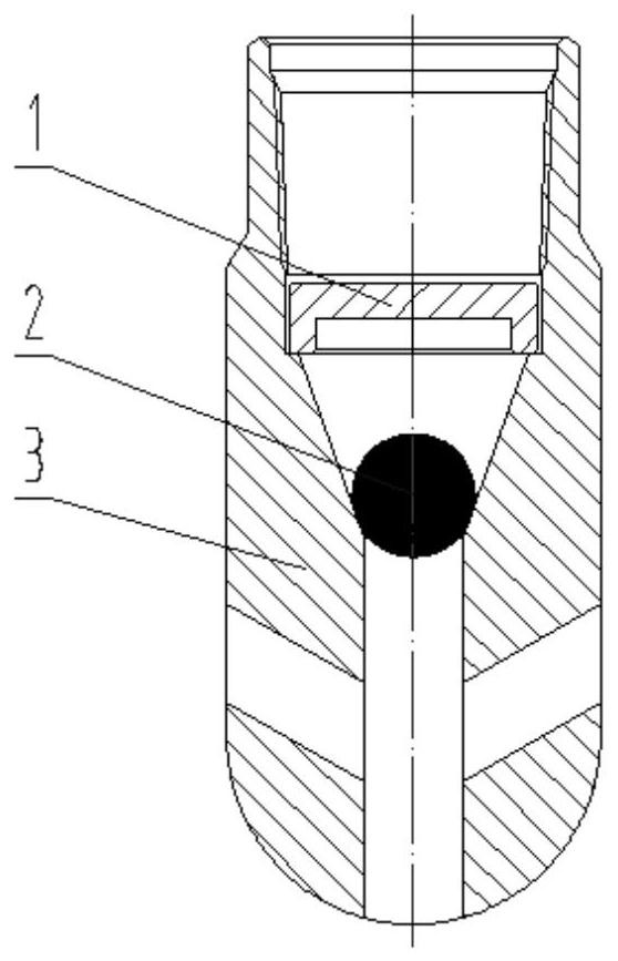 Oil pipe dragging fracturing pipe column with packer as bottom seal and fracturing method