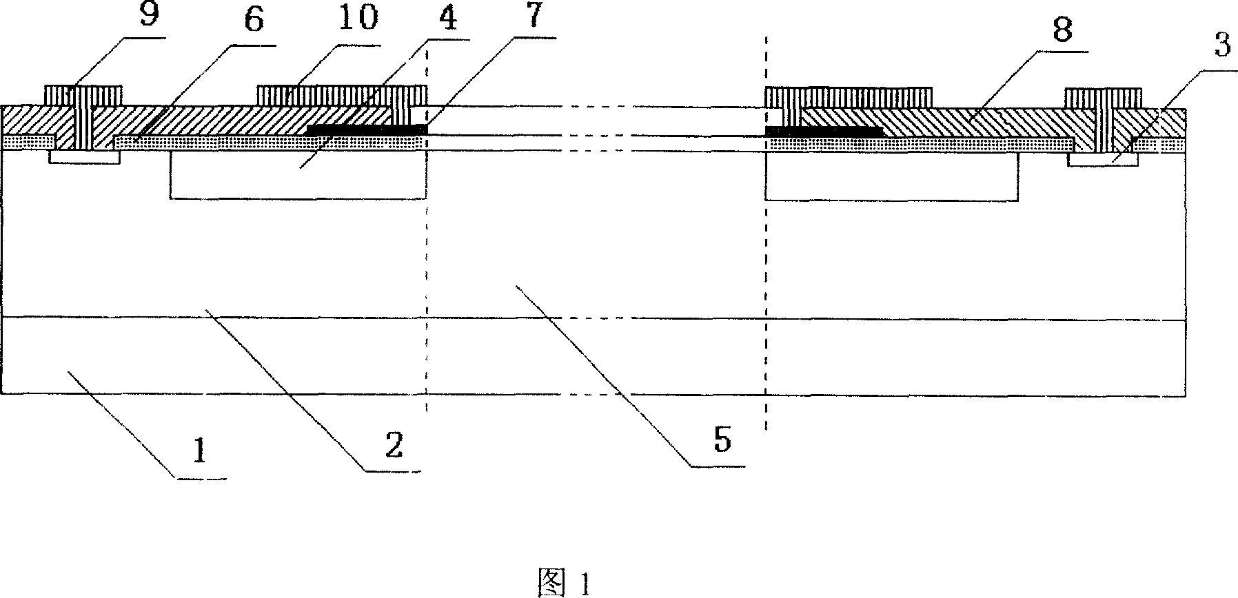 Depletion type terminal protection structure