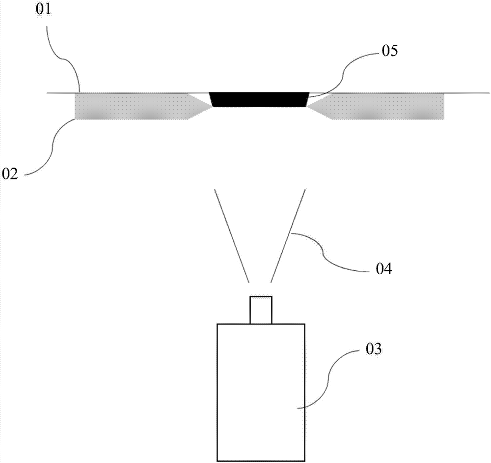 Planar evaporation source and evaporation plating device