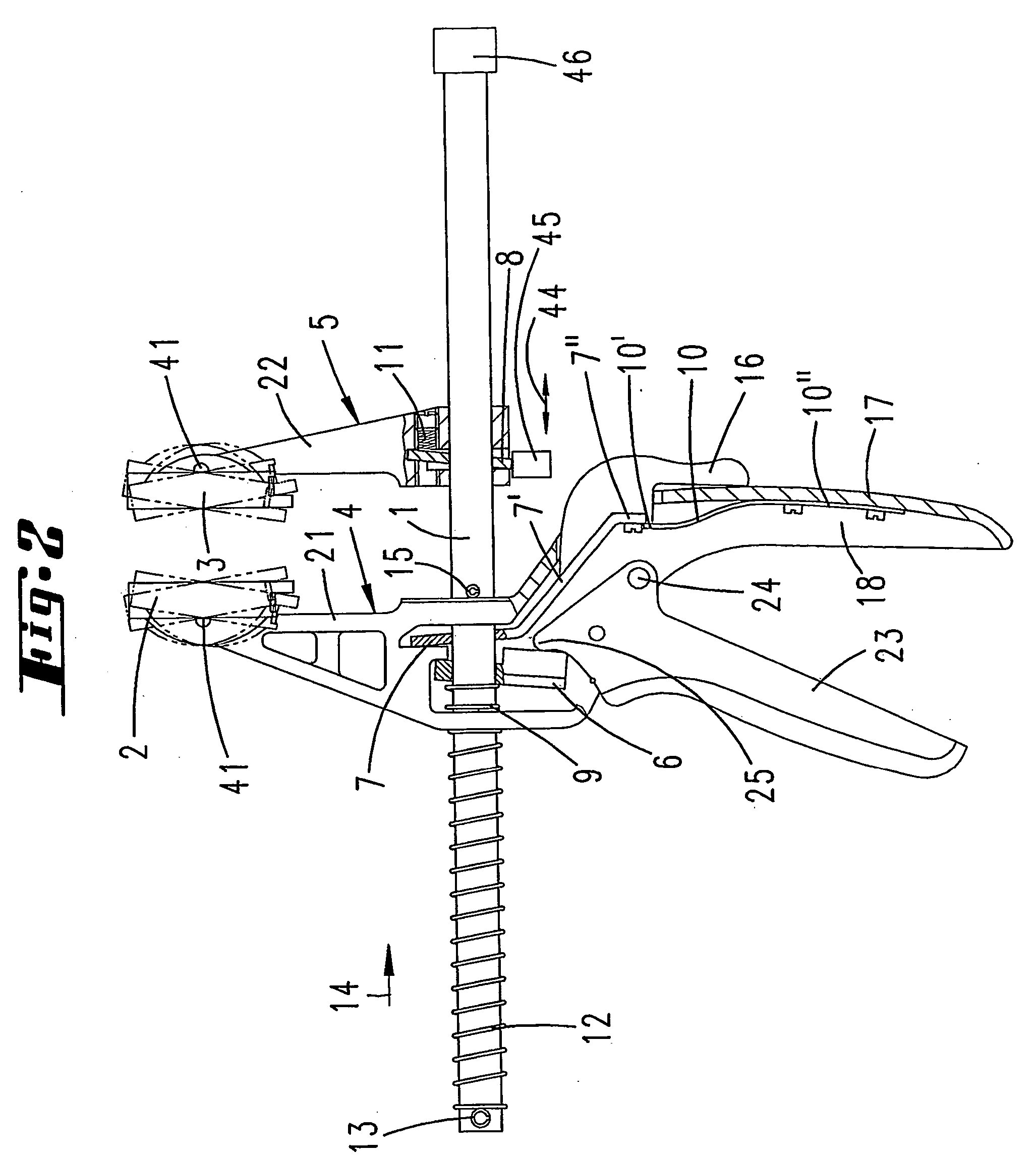 Single-handed clamp clip