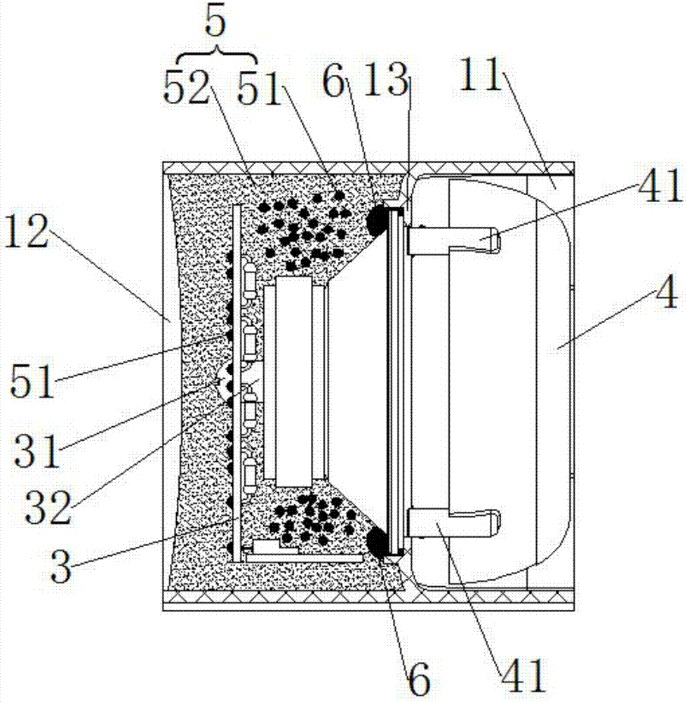 Sound generator with high sound level and manufacturing method thereof