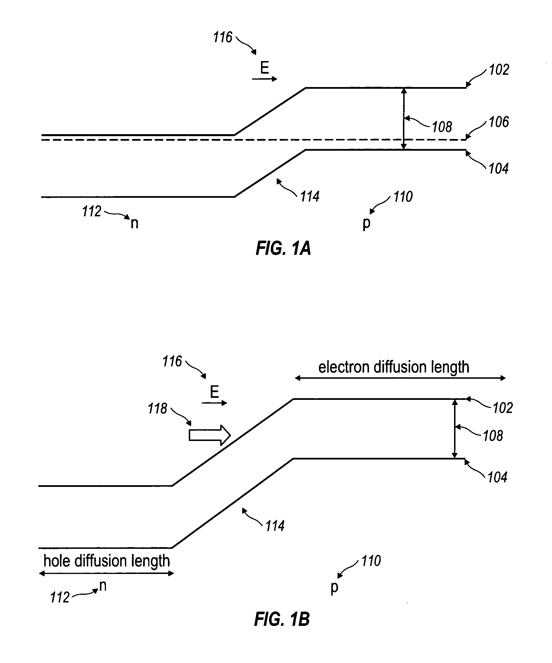 Separate absorption and detection diode for VLWIR