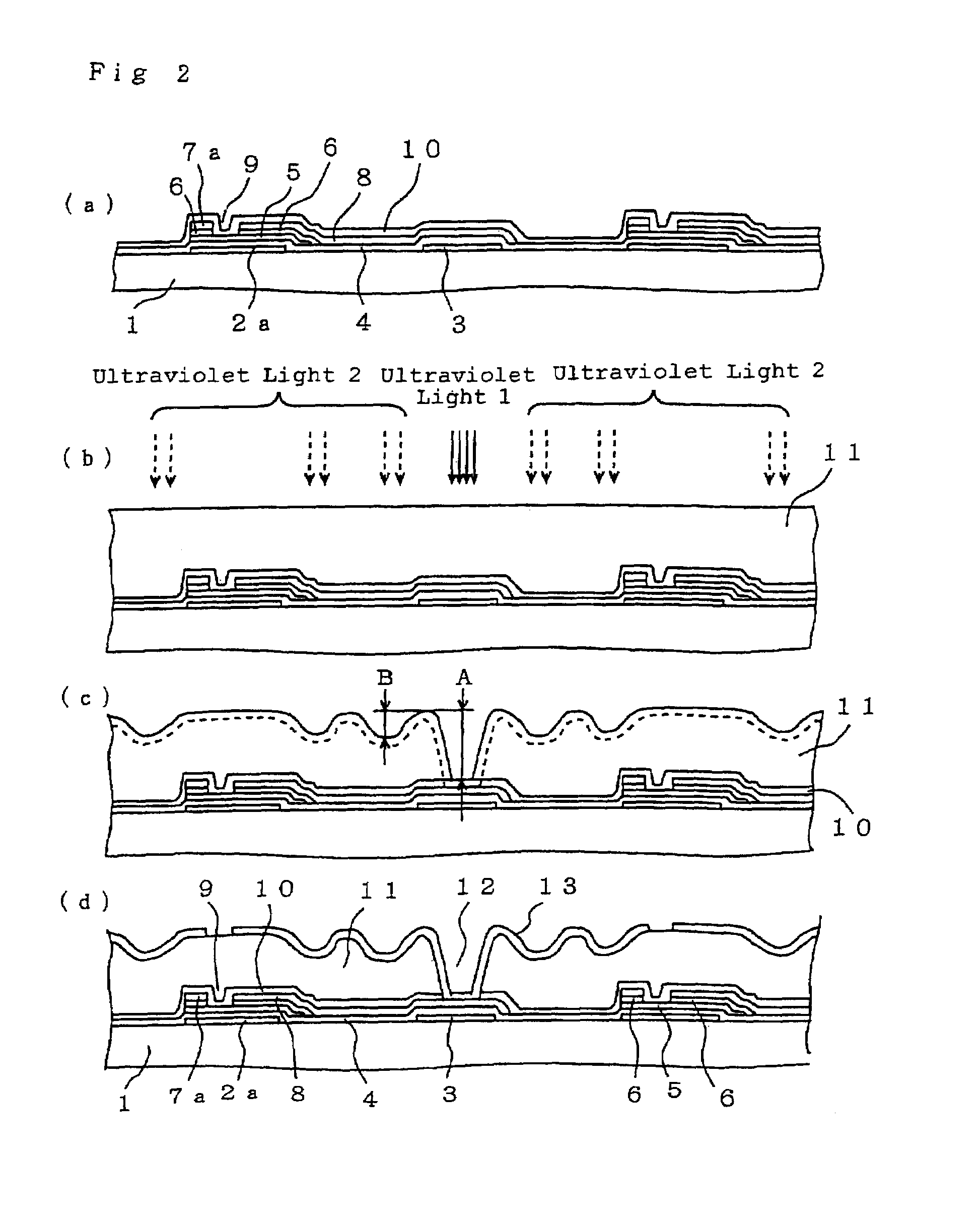 Reflection type liquid crystal display and method for manufacturing the same and mask for manufacturing reflection type liquid crystal display