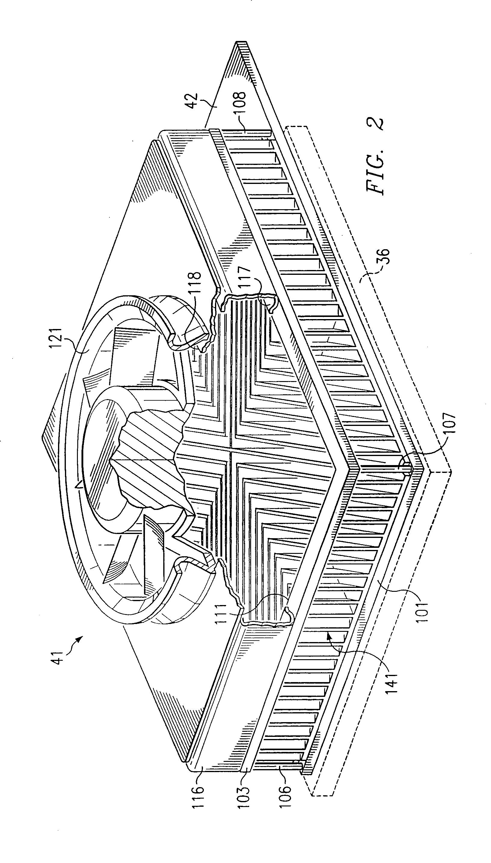 Method and apparatus for cooling a portable computer
