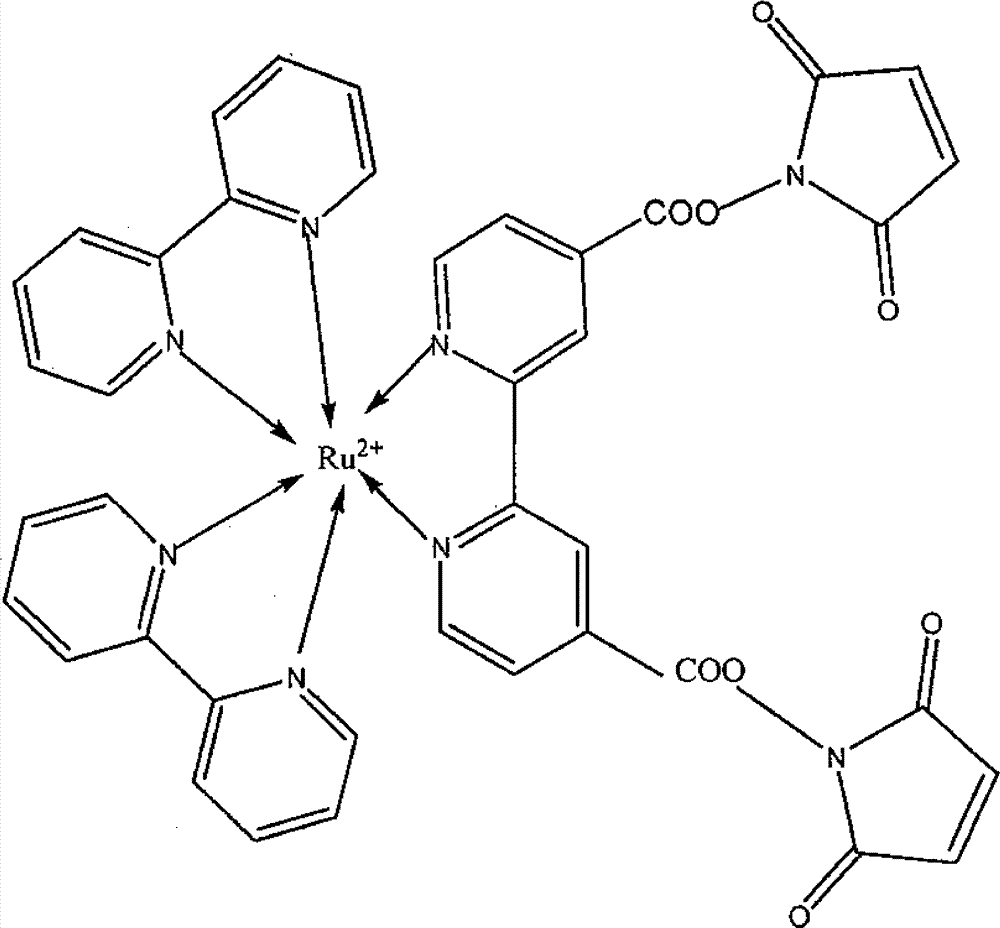 Electroluminescence logic gate adopting adenosine monophosphate and adenosine deaminase as excimers