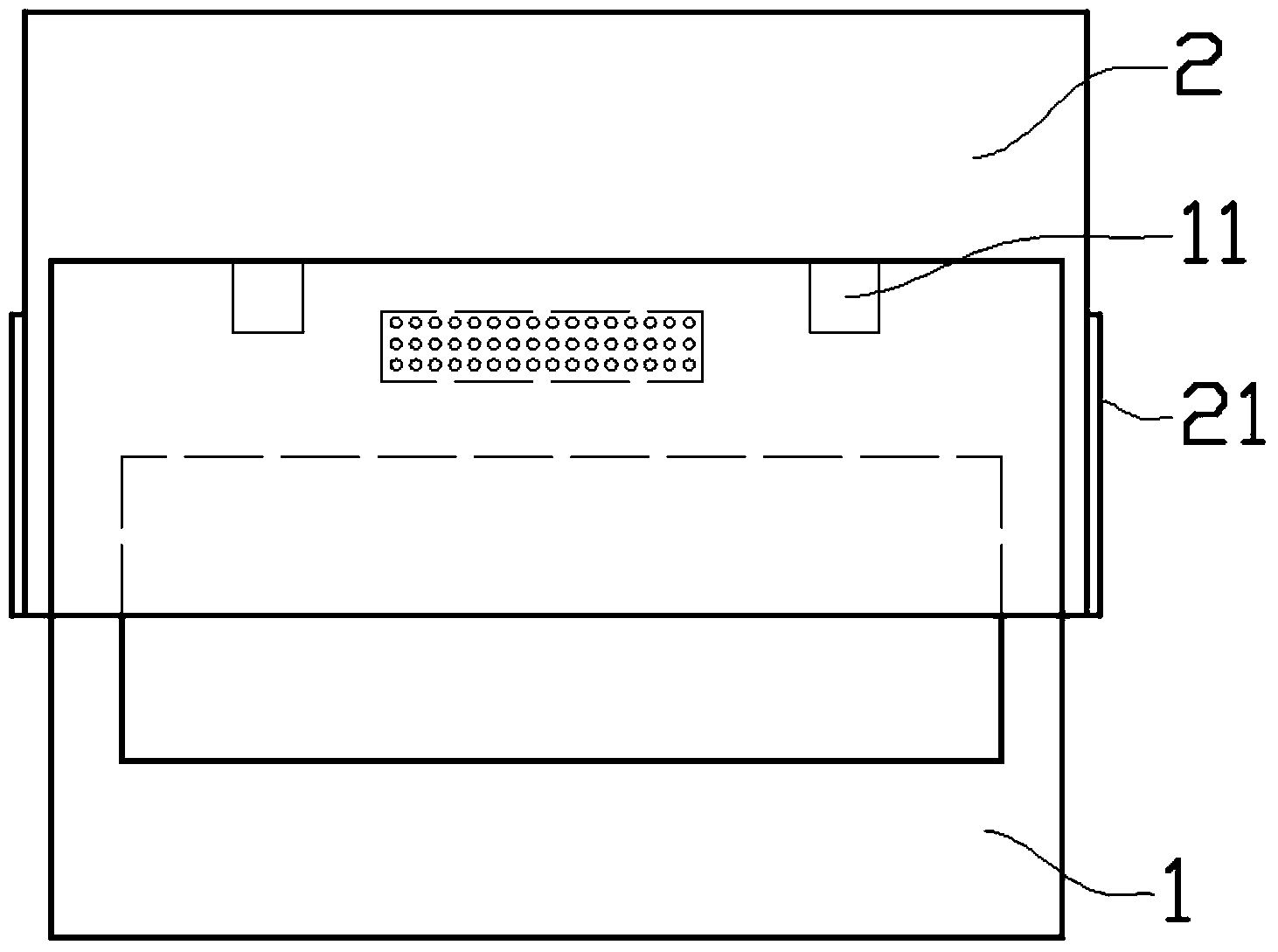 Projection type laptop