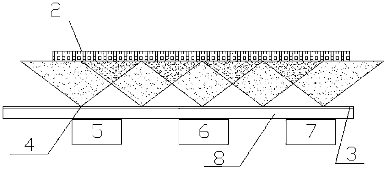 Linear evaporation source device