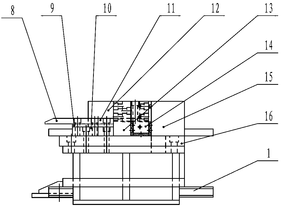 Shearing mechanism for lower chord steel bar of steel bar truss