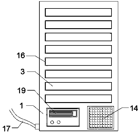 Computer software optical disc storage device