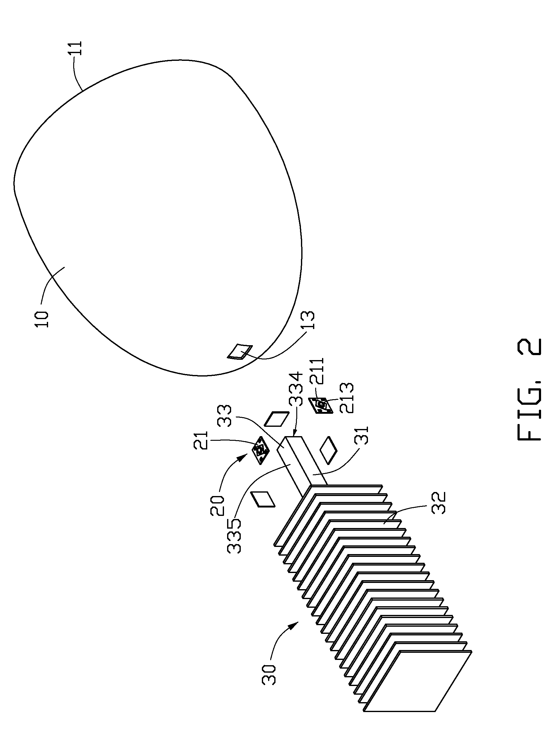 Light emitting diode lamp