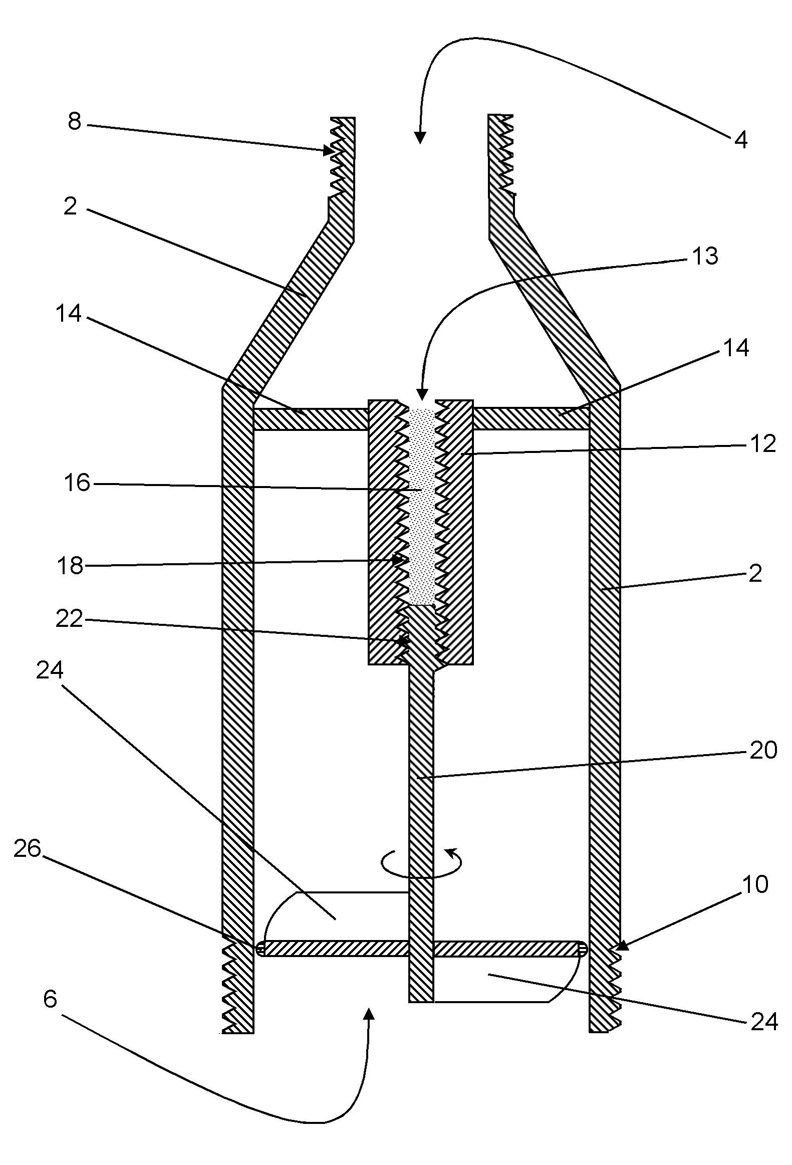 Mixing device for multi-component systems