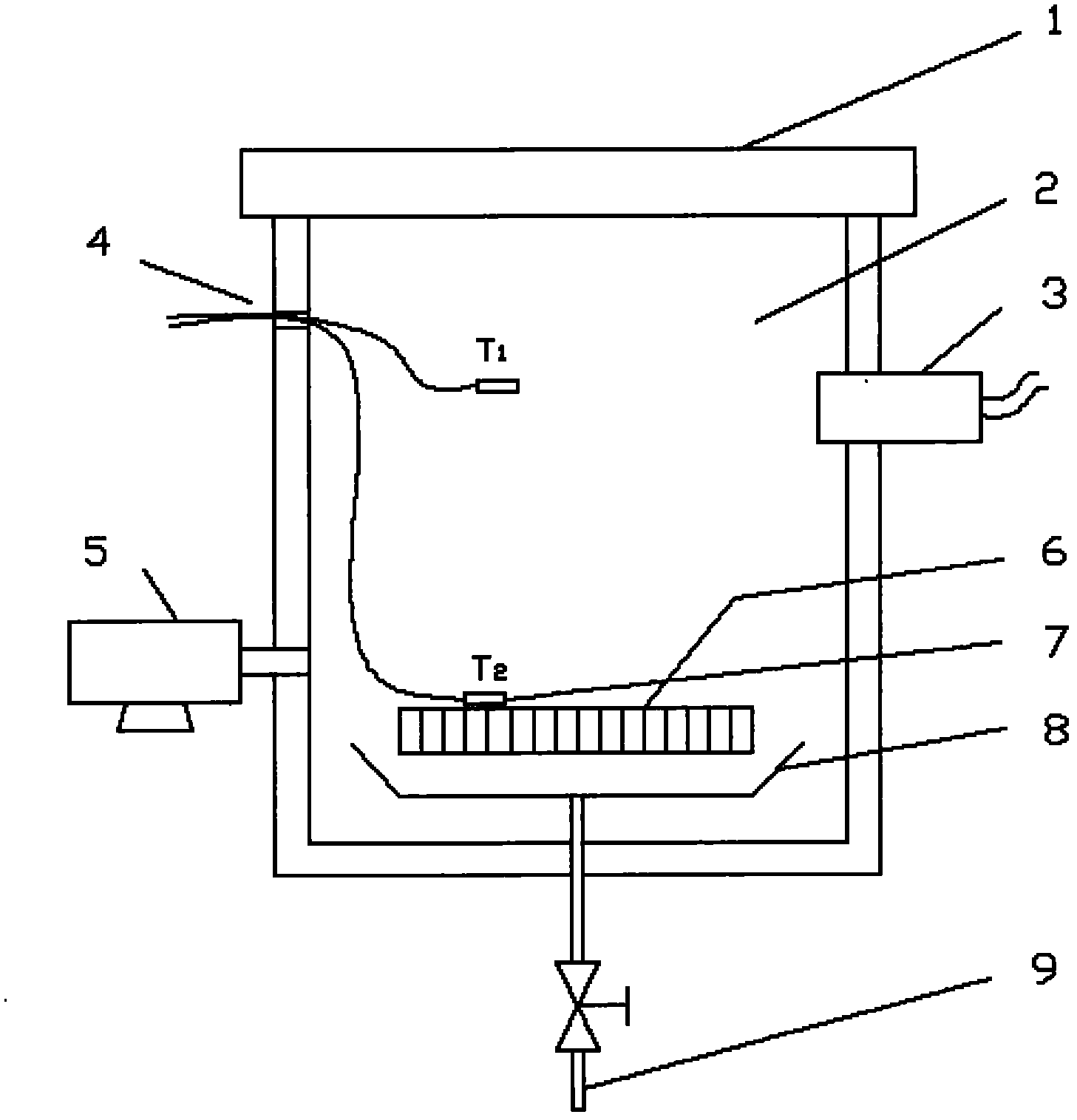 Method and device used for reducing oil content of fried food