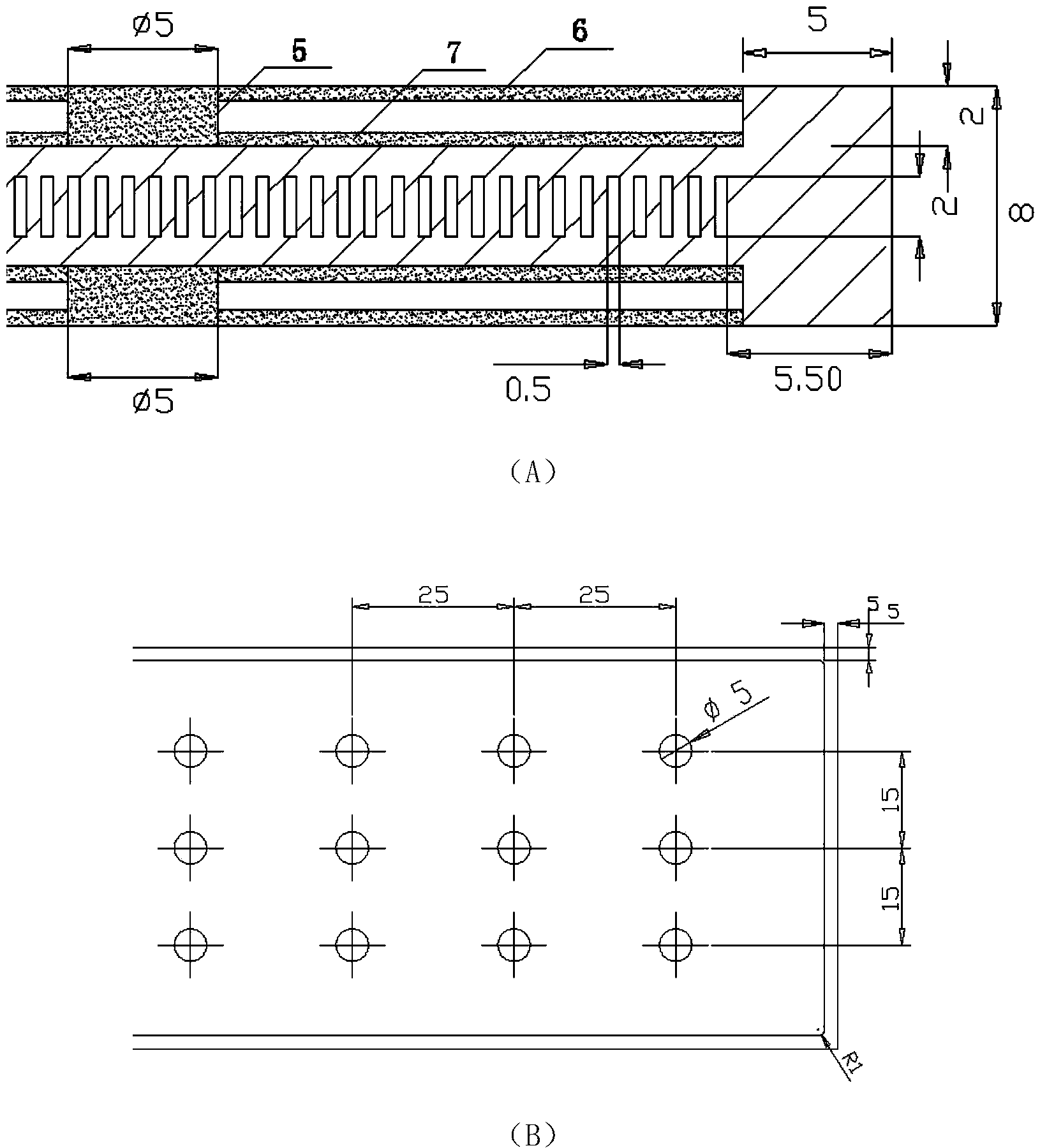 Temperature averaging device of steam chamber heat pipe/microchannel cold plate composite structure