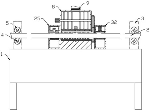 Wire and cable insulation injection molding device