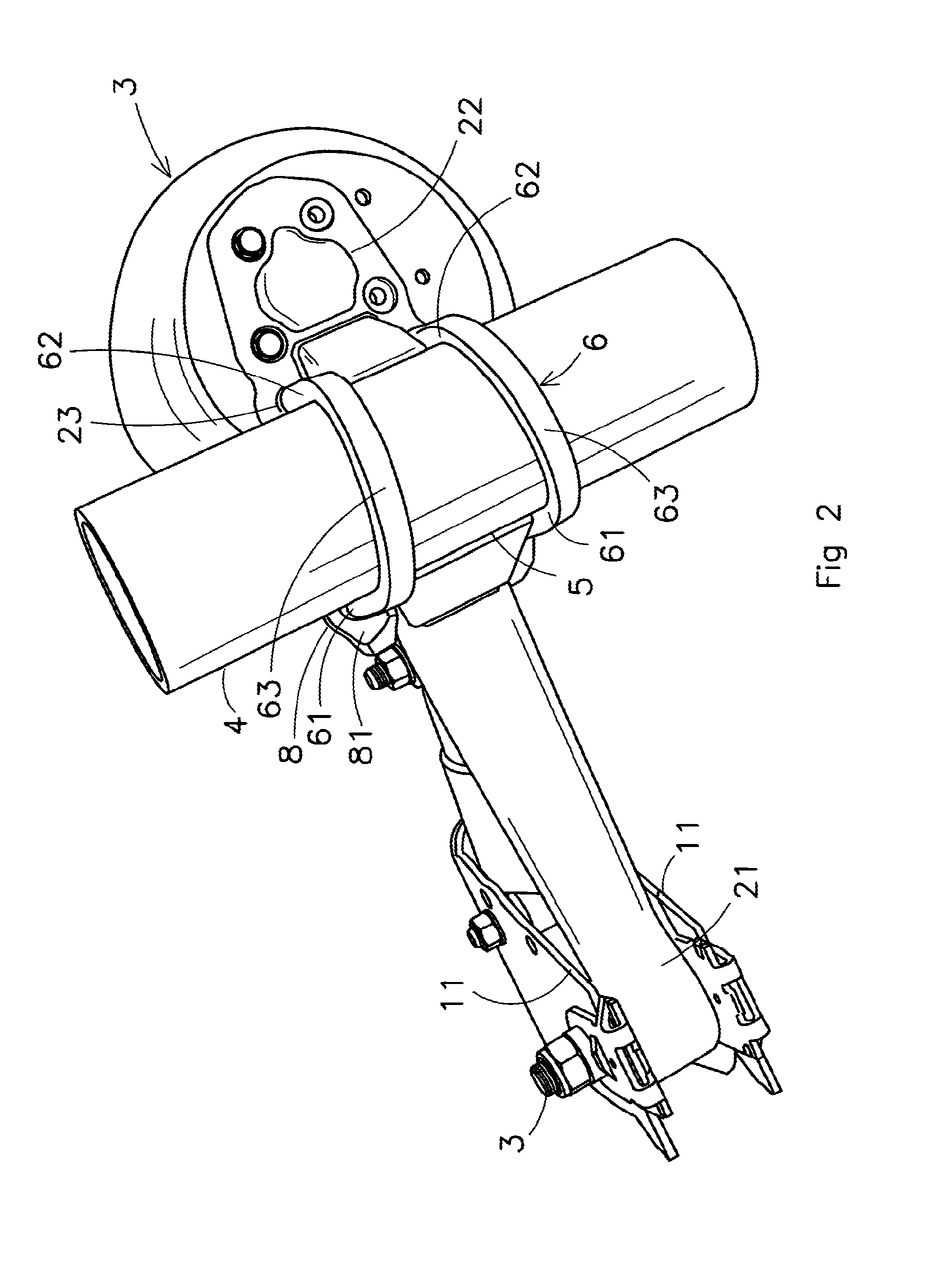 Wheel Axle Suspension