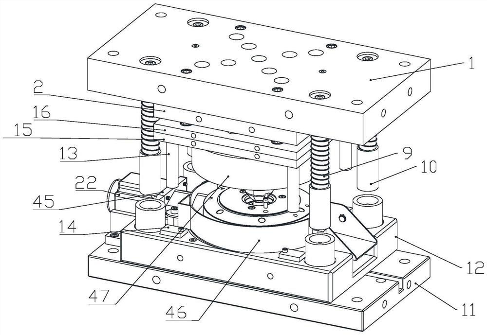 Mold base with function of deburring workpiece and method for deburring mold base