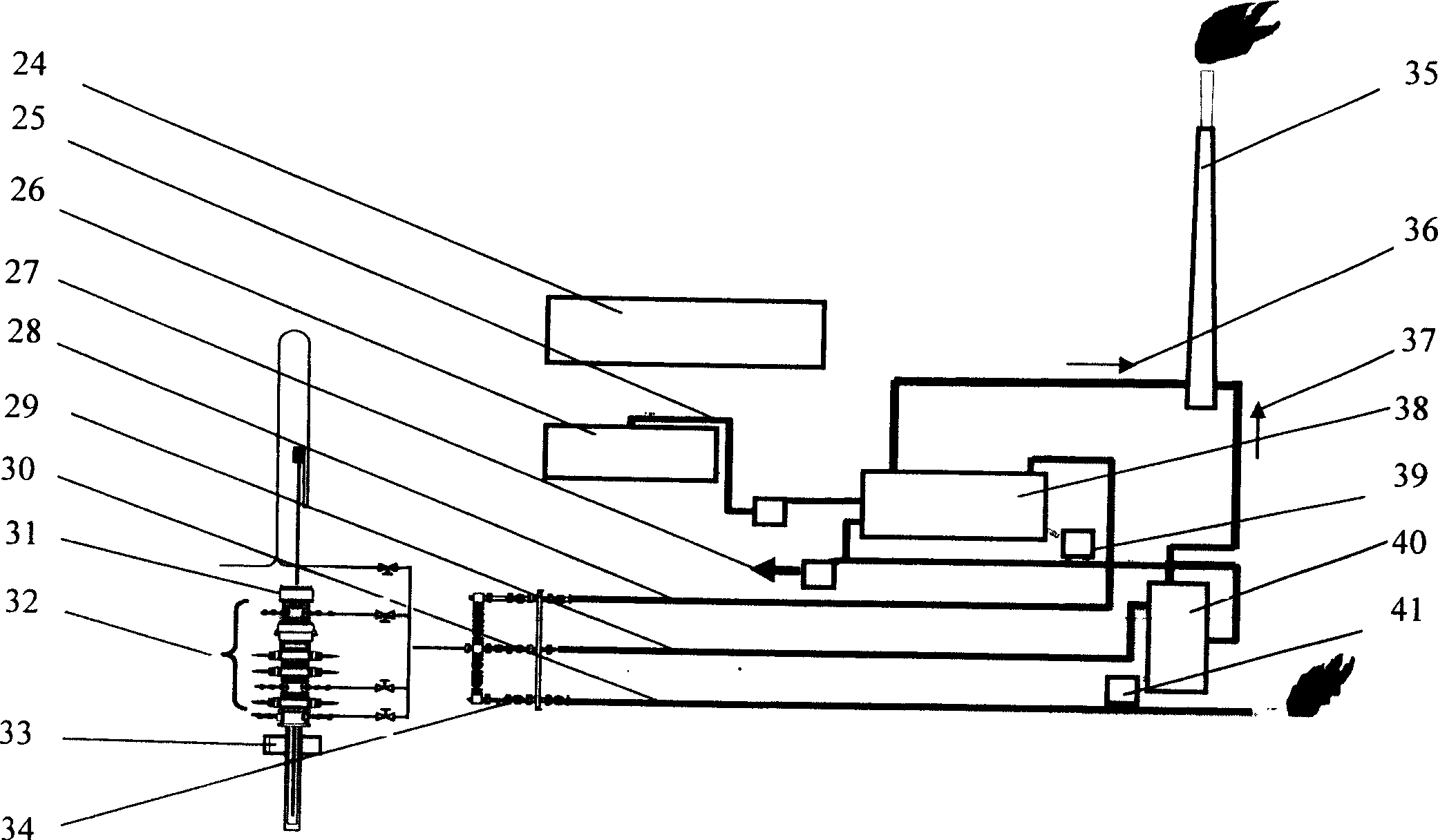 Continuous circulation system for oil and gas well and usage thereof