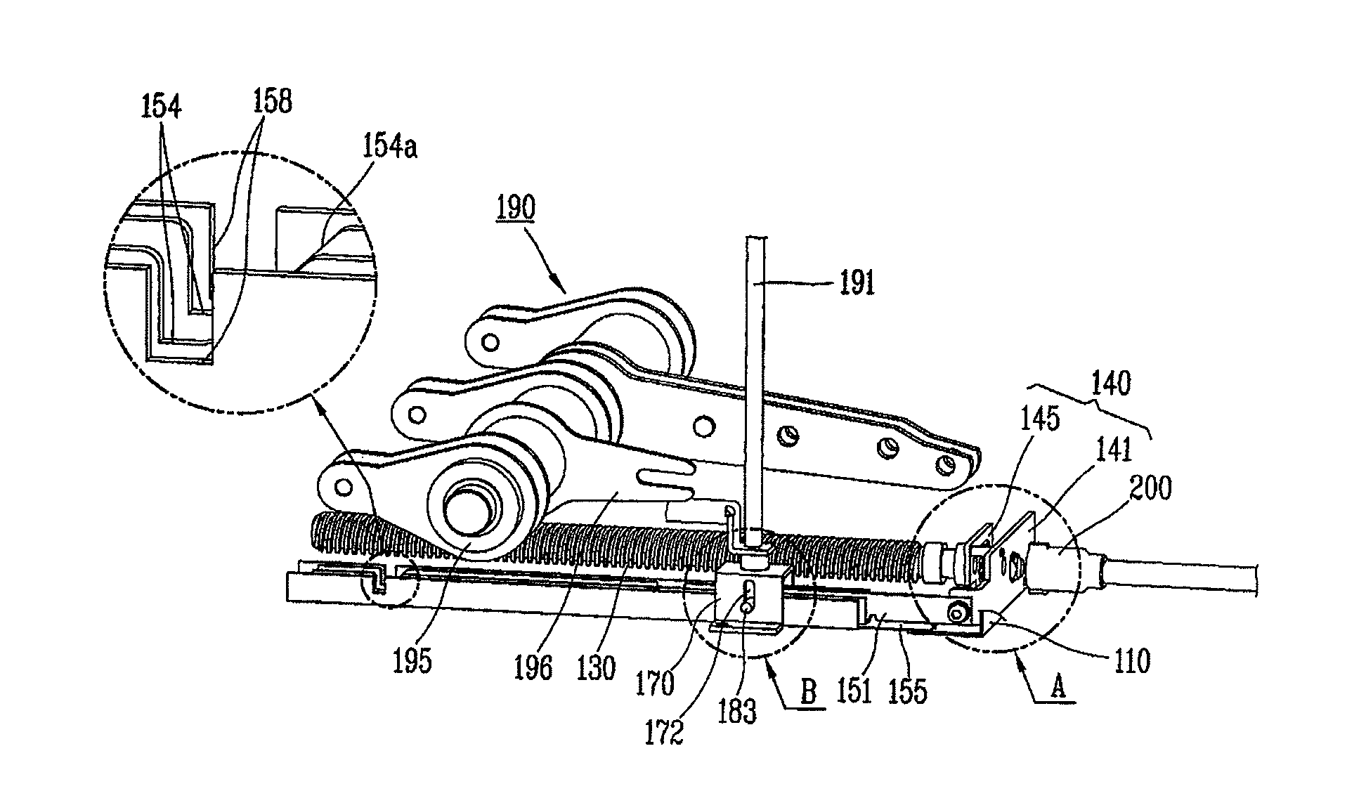 Apparatus for preventing withdrawing or inserting of carriage in circuit breaker
