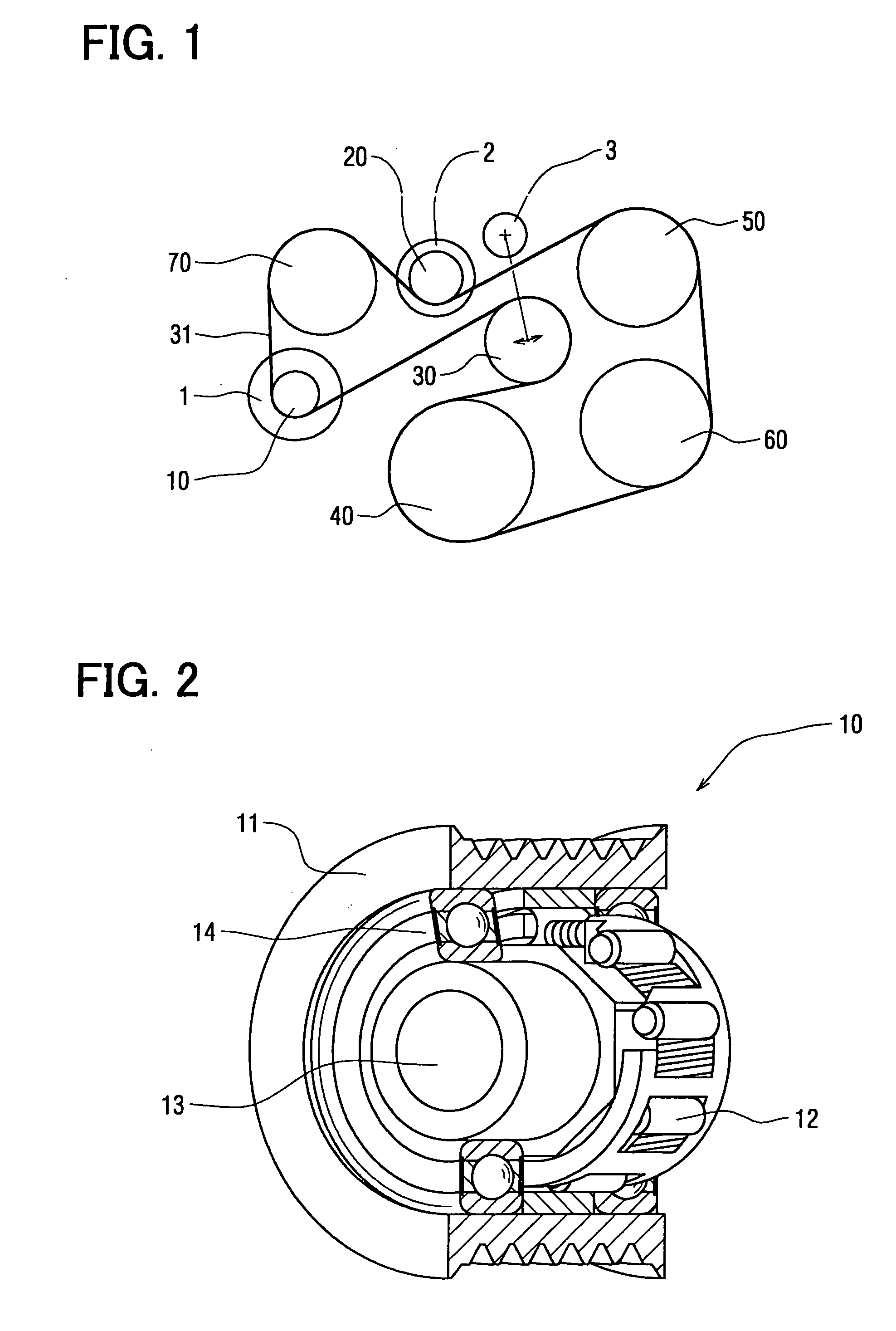 Belt-drive system driven by internal combustion engine mounted on automotive vehicle