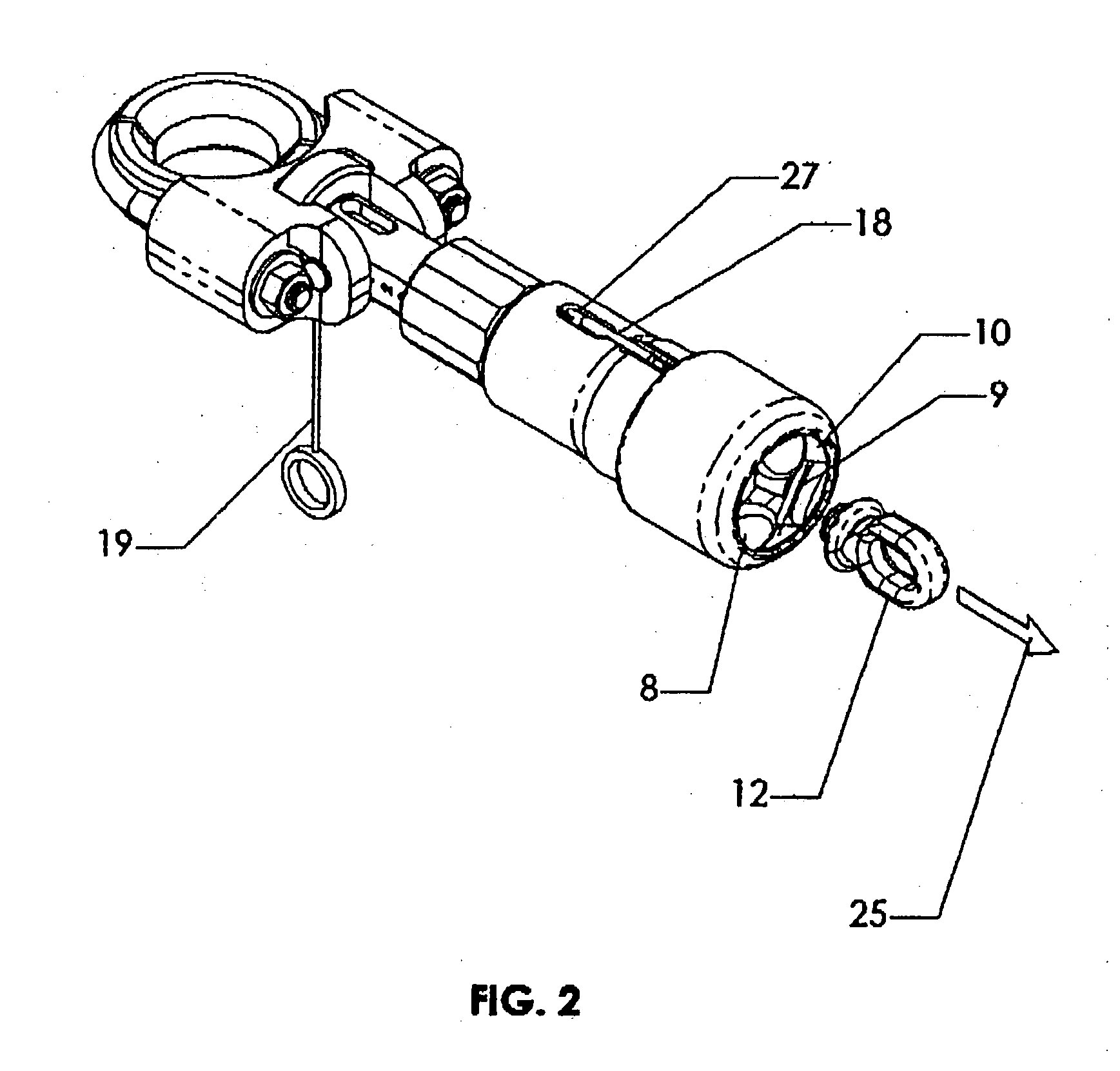 Swivel/quick release device for tow rope